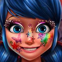 Ladybug Glittery Makeup game screenshot