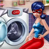 Ladybug Washing Costumes game screenshot