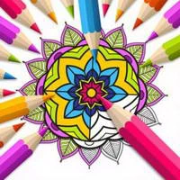 Mandala Coloring Book II game screenshot