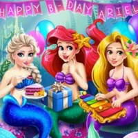 Mermaid Birthday Party game screenshot