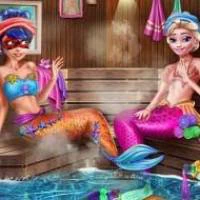 Mermaids BFFS: Realife Sauna