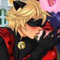 Miraculous Ladybug Kissing game screenshot