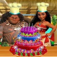 Moana Delicious Cake game screenshot