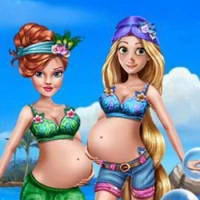 Pregnant Moms Exotic Holiday game screenshot