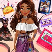 Princess at Coachella Festival game screenshot