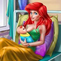 Princess Mermaid Mommy Birth game screenshot