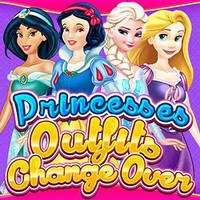 Princess Outfits Change Over game screenshot