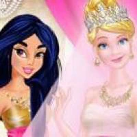 Princess Pink And Gold Wedding game screenshot