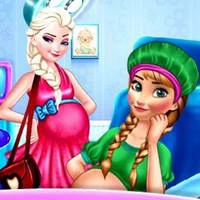 Princess Pregnant Sisters game screenshot