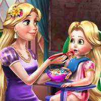 Princess Rapunzel Toddler Feed game screenshot