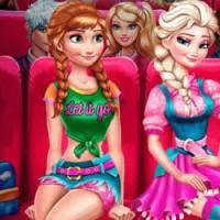 Princesses Anna and Elsa Frozen: Weekend Activities game screenshot