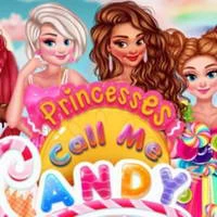Princesses Call Me Candy game screenshot
