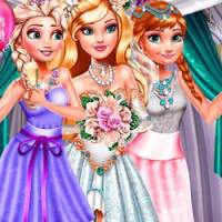 Princesses Wedding Selfie game screenshot