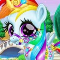 Rainbow Pony Caring game screenshot
