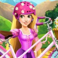 Rapunzel Repair Bicycle game screenshot