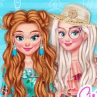 Sisters: Beach vs College Mode game screenshot