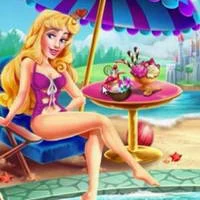 Sleeping Princess: Swimming Pool game screenshot