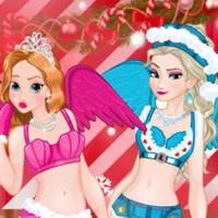 Victorias Secret Christmas Runway game screenshot